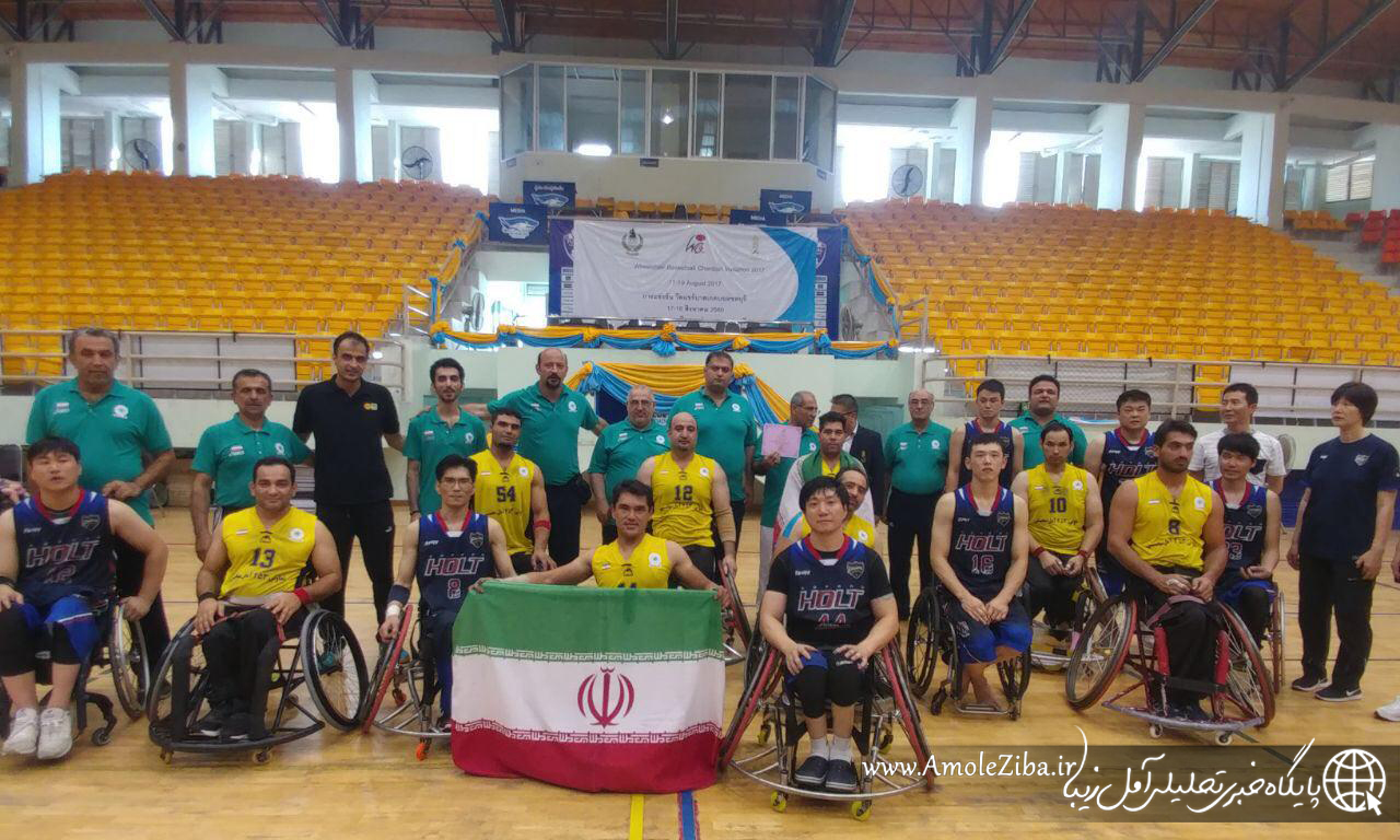 قهرمانی تیم بسکتبال با ویلچر شهرداری آمل در جام پادشاهی تایلند/نماینده ایران بهترین بود