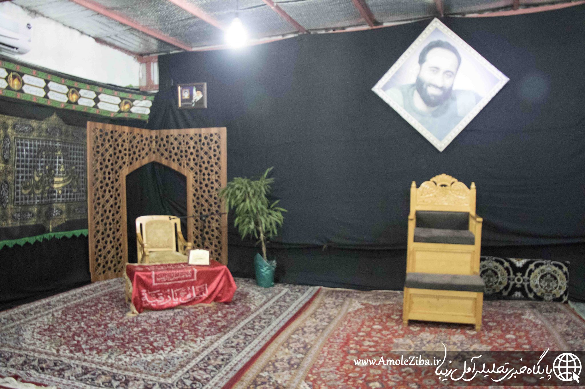 گزارش تصویری از فاز دوم مجتمع مذهبی فرهنگی آل طاها/یادمان شهدای مدافع حرم شهرستان آمل