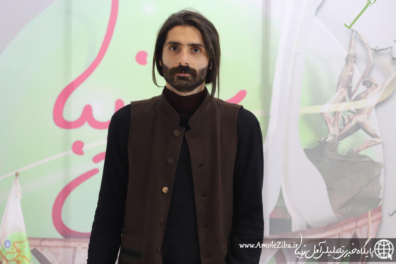 حضور محمدرضا شجاعی، کارگردان و بازیگر مطرح تئاتر آمل در دفتر آمل زیبا